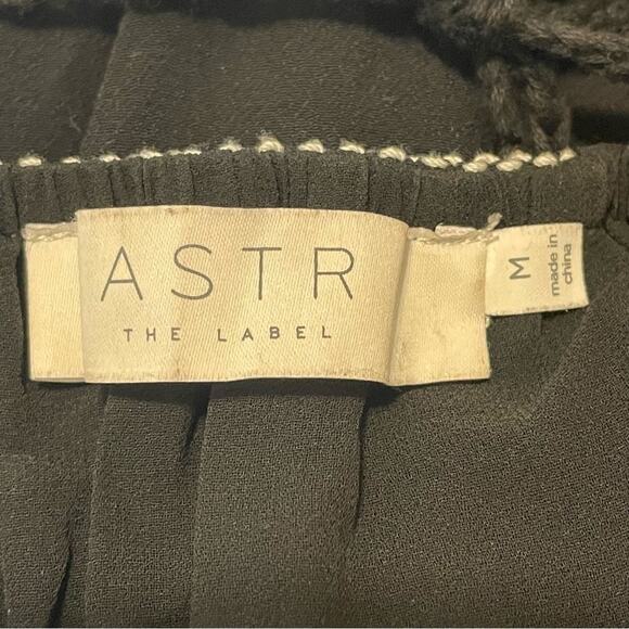 ASTR The Label Black Crochet Bodice Maxi Dress‎ Medium - Picture 6 of 10